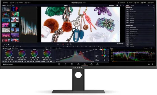Vista 11 de INNOCN Monitor USB-C diario 4K de 27" para computadora portátil