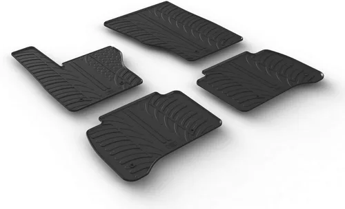 Vista 18 de GledringUSA Forro de caucho para piso de carga de ajuste personalizado para todo clima destinado para Rover Range Rover Evoque (L538) 2012-2018,