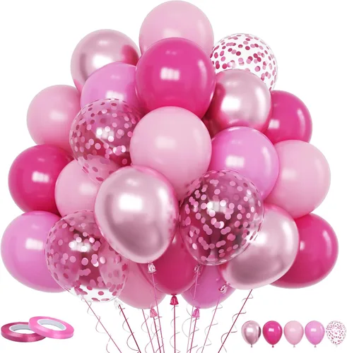 Vista 10 de Funhot Set de Globos Azules y Naranjas, 60 Unidades, Globos Temáticos de Perro, 12 Pulgadas, Globos de Fiesta Pastel Naranja Azul Marino Impresos
