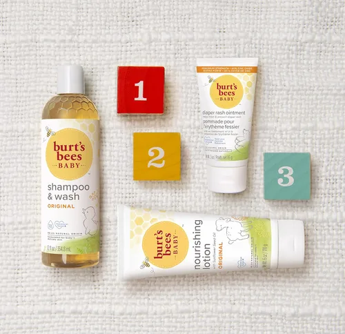 Vista 5 de Burt's Bees Baby Champú y lavado Limpiador suave para cabello y cuerpo sin lágrimas Probado por pediatras Original 8.0 fl oz