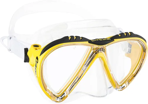 Vista 7 de Cressi LINCE, máscara de buceo, esnórquel y apnea para adultos - Cressi: 100% fabricado en Italia desde 1946
