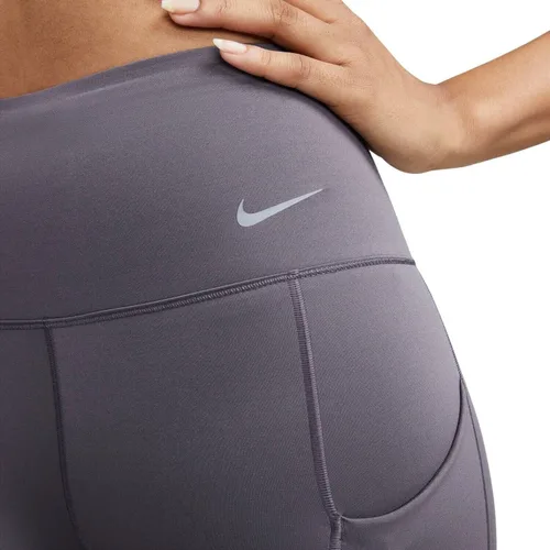 Vista 5 de Nike Go - Leggings 78 de cintura alta con bolsillos para mujer