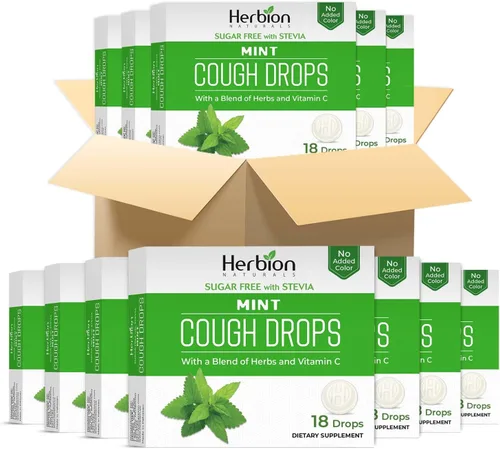 Vista 8 de HERBION Naturals - Gotas para la tos, sin azúcar con stevia, suplemento dietético, alivia la tos, para adultos y niños mayores de 6 años, 18