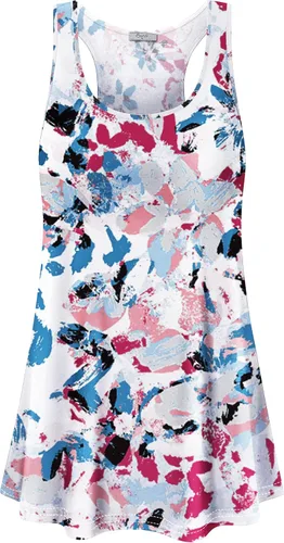 Vista 29 de Cestyle - Camiseta sin mangas para mujer, cuello redondo, corte holgado, para entrenamiento