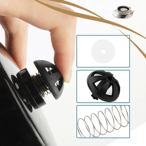Vista 6 de Paquete de 2 tapones de repuesto para cesta de café con resorte, se adapta a Mr. Coffee, Black And Decker, piezas de cafetera Hamilton, sustituye a