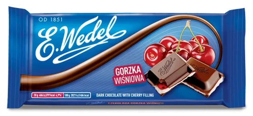 Vista 10 de E. Wedel Chocolate Negro 80% Cacao, 3.50 oz/ 3.5 onzas (Paquete de 5)