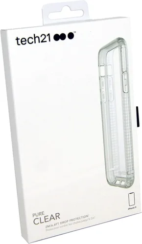 Vista 10 de tech21 Carcasa protectora ultra fina para Apple iPhone Xs Max, transparente