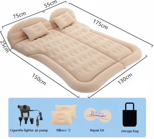 Vista 3 de Car air Mattress for 2020~2026 MINI Electric, Grey