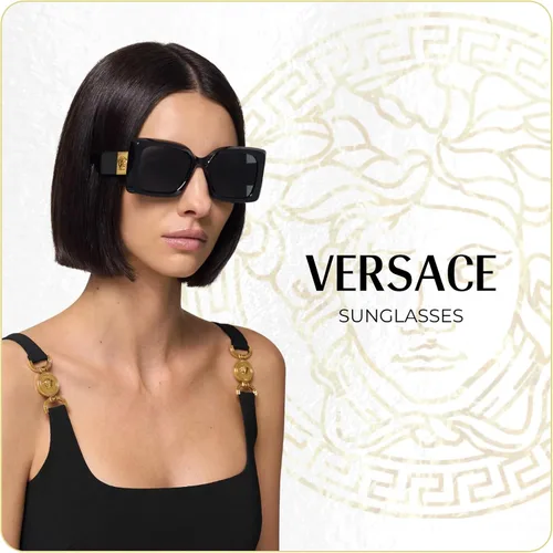 Vista 6 de Versace VE4461 Shield Sunglasses for Men for Women +FREE SPARE Clip on Shield Lens +BUNDLE with ACCESSORY EYEWEAR KIT