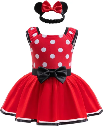 Vista 20 de Disfraz de princesa para niñas pequeñas, disfraz de tutú de Halloween, mameluco de Navidad Nn11