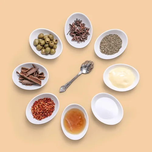 Vista 5 de Lifver conjunto de recipientes de porcelana para sopa/ensalada, en blanco natural, Set de 8
