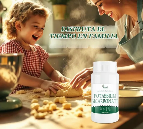 Vista 4 de Bicarbonato de potasio de 11 onzas, polvo de bicarbonato de potasio 100% puro, suplemento mineral de grado alimenticio para plantas, pasteles