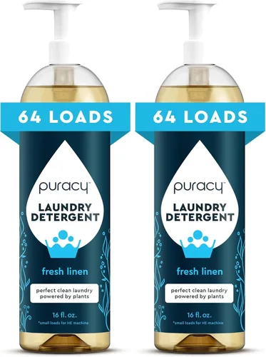 Vista 17 de Puracy - Detergente líquido natural para lavandería para bebés - Libre de 1,4 Dioxano, concentrado líquido de detergente sin fragancia y suave