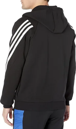 Vista 3 de adidas Men's Future Icon 3-Stripes Full-Zip Hoodie