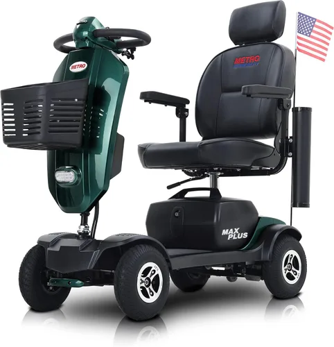 Vista 10 de Metro Mobility Scooter de movilidad de 4 ruedas para personas mayores, scooter eléctrico de movilidad de 300 libras de capacidad para adultos