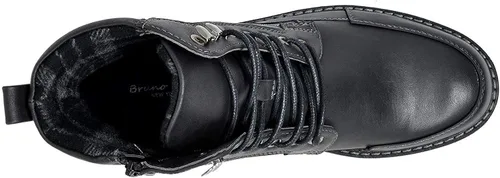 Vista 7 de Bruno Marc - Botas para hombre de combate estilo Oxford para motocicleta
