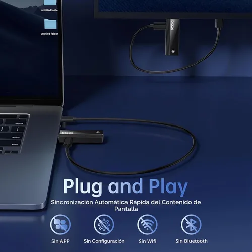 Vista 6 de Transmisor y receptor HDMI inalámbrico 328FT/100M