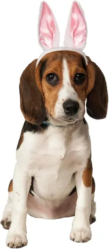 Vista 3 de Rubie's Crinkle Bunny Ears - Diadema para mascotas, Azul