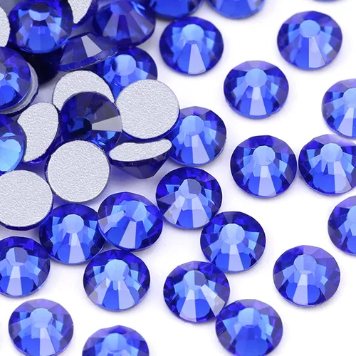 Vista 16 de Dowarm 1440 diamantes de imitación SS4 con parte trasera plana, diamantes de imitación de cristal con parte trasera plana de 0.059 in