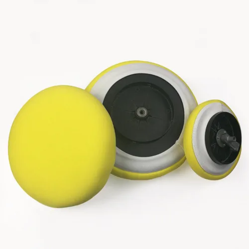 Vista 2 de kaaka Esponja pulida para cubierta de parachoques para pulidora, accesorios de repuesto, cera de cuidado de pintura de automóvil de 9 a 10 pulgadas