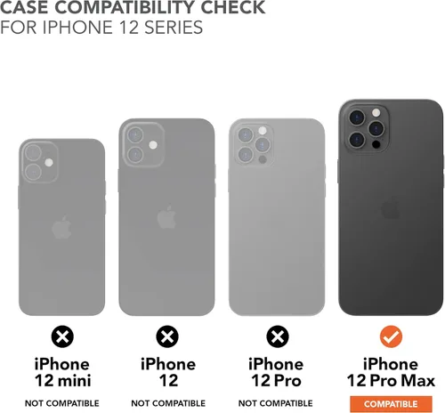 Vista 2 de Rokform - Funda para iPhone 12 Pro Max, serie resistente, equipo de protección magnética de Apple, funda para iPhone con bloqueo giratorio RokLock