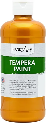 Vista 40 de Handy Art Pintura al temple premium, negro, botella de pinta de 16 oz