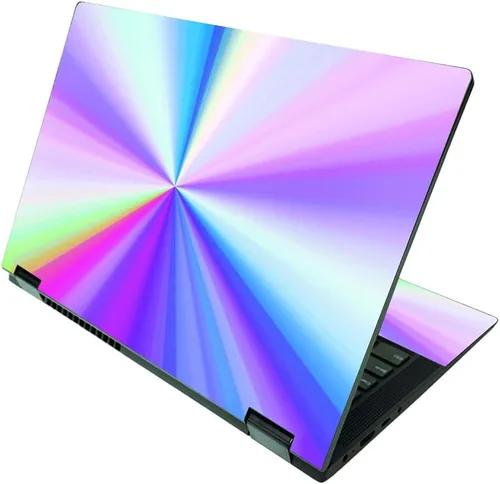 Vista 15 de MightySkins Skin compatible con Lenovo IdeaPad Flex 5 2 en 1 de 15 pulgadas (2021) - Humo brillante Funda protectora de vinilo duradera y única