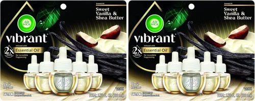 Vista 12 de Air Wick Aceites perfumados 0+4 Recarga de vainilla dulce y manteca de karité