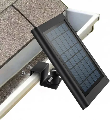 Vista 8 de Soporte de canalón para panel solar, soporte de montaje ajustable de aleación de aluminio resistente a la intemperie, ángulo perfecto para obtener