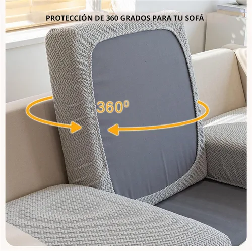 Vista 4 de Fundas mágicas para sofá, fundas para cojines de sofá, 2025 Nuevas fundas elásticas lavables y resistentes al desgaste para sofá seccional