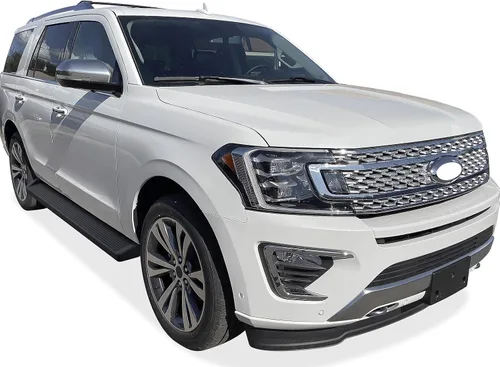 Vista 6 de APS Estribos prémium de 6 pulgadas, color negro, compatibles con Ford Expedition SUV de 4 puertas 18-23