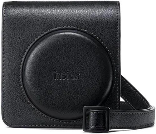 Vista 4 de Fujifilm Instax Mini 99 - Cámara de película instantánea color negro, incluye 40 hojas Instax Mini Film, funda protectora y mini álbum de fotos