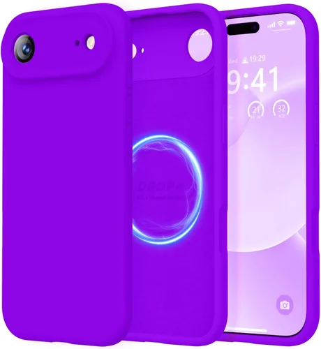 Vista 492 de LOVE 3000 Diseñada para Funda iPhone Air, Silicona Premium [Compatible con Magsafe][Forro de Microfibra Suave Anti-Rayones] Funda Protectora