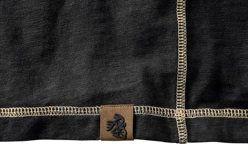 Vista 4 de Legendary Whitetails - Camiseta estilo Henley de Maverick Slub para hombre
