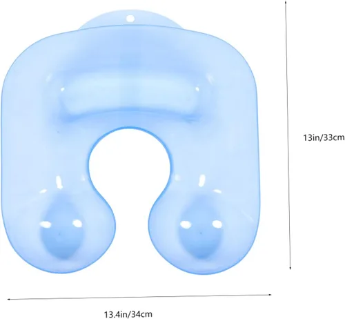 Vista 9 de Hair Styling Perming Shoulder Pad Cuello Rest para salón Lavado Bowl Reutilizable Cuello Bandeja
