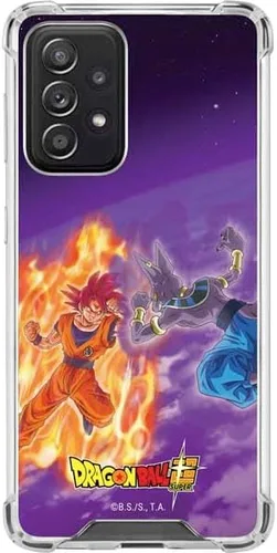 Vista 15 de Skinit Funda transparente compatible con Galaxy A52 5G, diseño oficial de Dragon Ball Super Goku Negro - DBZSPR04