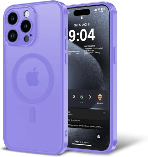 Vista 11 de Funda para iPhone 11 con protector de pantalla, compatible con MagSafe, ultra delgada, translúcida, mate, a prueba de golpes, color negro
