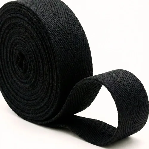 Vista 6 de Cinta de sarga de algodón en espiga de 5 yardas, cinta al bies, cinta, encuadernación, ideal para coser, encuadernación de libros, tela, costura