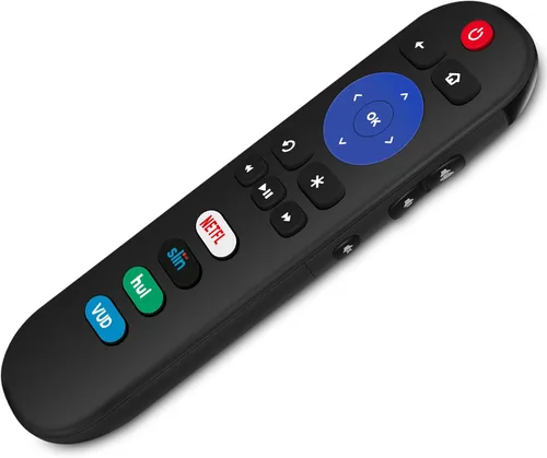 Vista 3 de Paquete de 2 controles remotos universales para TCL Roku TV/Hisense TV/Onn TV/Philips TV/Sharp TV/Westinghouse TV/Sanyo TV/RCA TV/JVC TV/Element TV