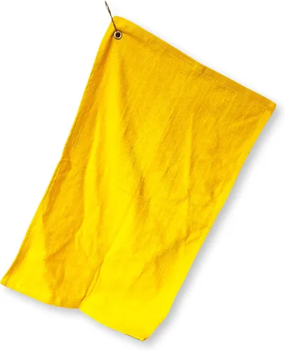 Vista 24 de Toalla de algodón para bolsa de golf con clip (Aqua)