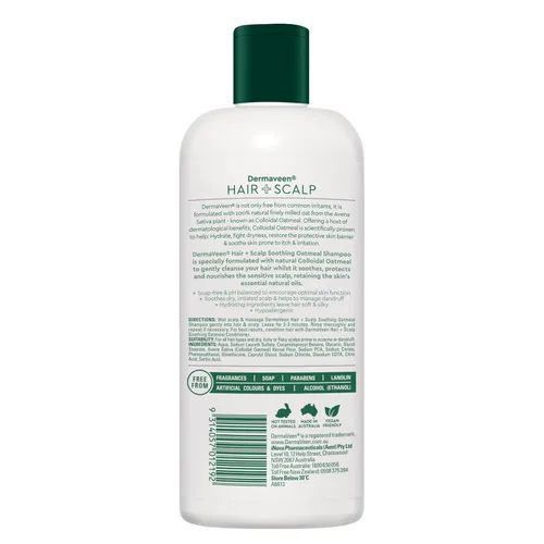 Vista 2 de DermaVeen Champú Avena 500ML
