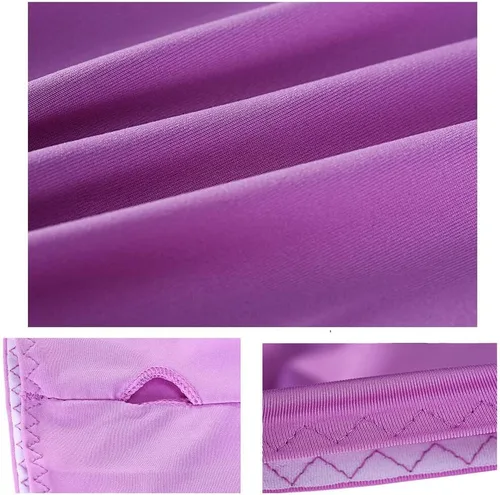 Vista 5 de Katutude 4 piezas de chal refrescante para mujer, manga de protección solar, transpirable, anti rayos UV, con agujeros para los dedos, para golf