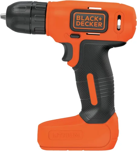 Vista 3 de BLACK+DECKER Taladro/destornillador inalámbrico de 8 V MAX con kit para colgar cuadros MarkIT (BDCD8C y BDMKIT101C)