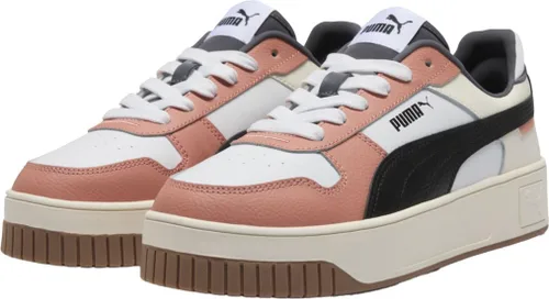 Vista 9 de Tenis Puma Carina Street para mujer Puma Black-puma Negro-oro rosa-puma Blanco