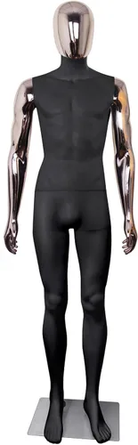 Vista 8 de Maniquí masculino de cuerpo completo, modelo de maniquí, soporte de 73 pulgadas, soporte de maniquí modelo, exhibición realista, maniquí de cuerpo