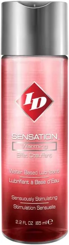 Vista 7 de ID Lubricants Sensation - Calentamiento personal, a base de agua, rojo
