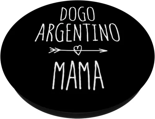 Vista 2 de Dogo Argentino Mom Cute Dogo Argentino Dog Mama PopSockets Swappable PopGrip