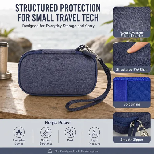Vista 5 de COMECASE Bluetooth Transmitter Case for AirFly SE/Pro 2/Pro/Duo