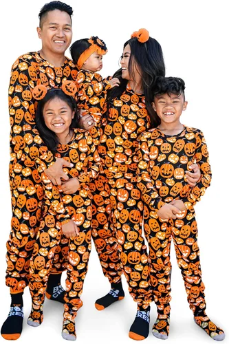 Vista 12 de The Children's Place Pijama de Navidad unisex para bebé, algodón