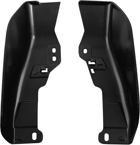Vista 5 de HR3 Bonneville Salt Pearl Deflectores de aire de marco medio con protección térmica Compatible con 2018 Road Glide Special FLTRXS Road King Classic